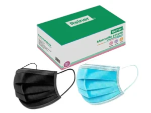 MASCARILLAS 3 PLIEGUES BLACK NIÑOS SBS